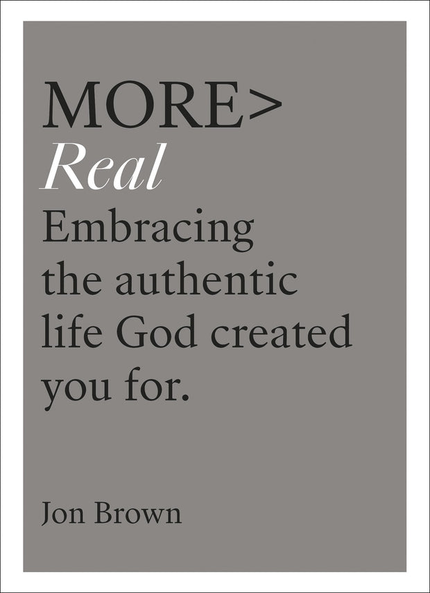 Cover image for more REAL, isbn: 9781783597697