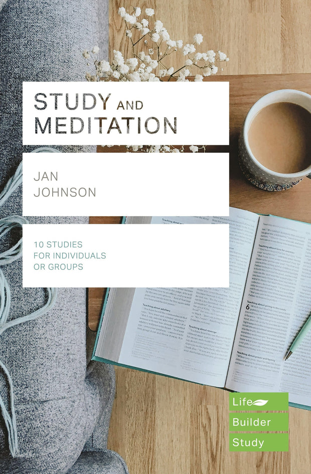 Cover image for Study and Meditation (Lifebuilder Study Guides), isbn: 9781783599899