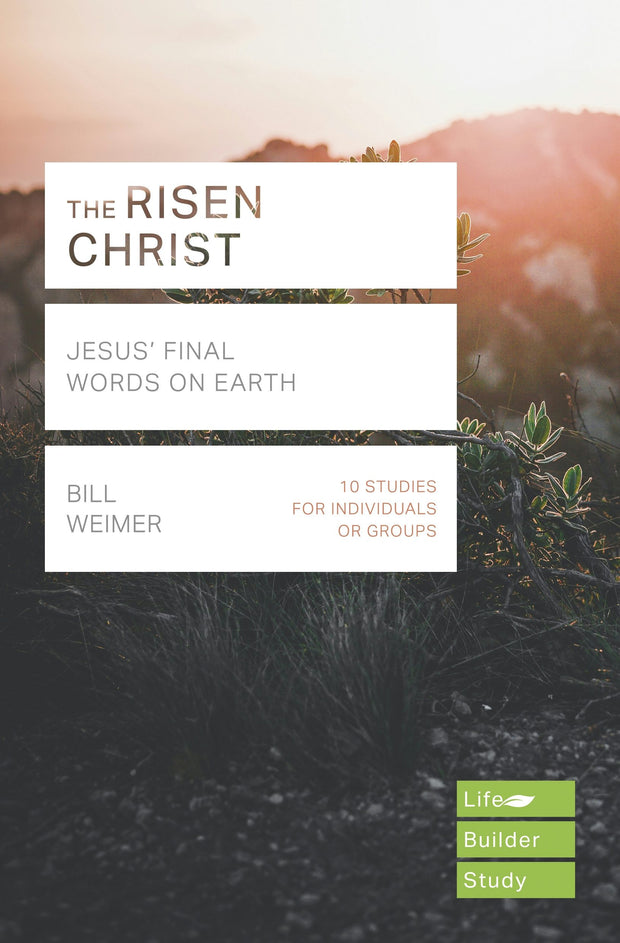 Cover image for The Risen Christ (Lifebuilder Study Guides), isbn: 9781783599912
