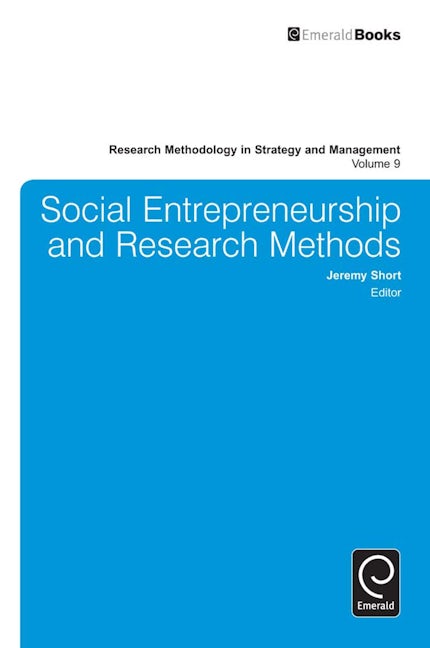 Book cover image for Social Entrepreneurship and Research Methods ISBN: 9781784411428