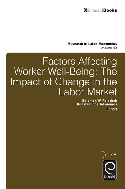 Book cover image for Factors Affecting Worker Well-Being ISBN: 9781784411503