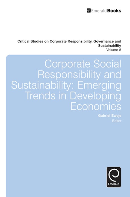 Book cover image for Corporate Social Responsibility and Sustainability ISBN: 9781784411527