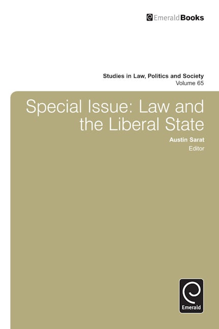 Book cover image for Special Issue ISBN: 9781784412395