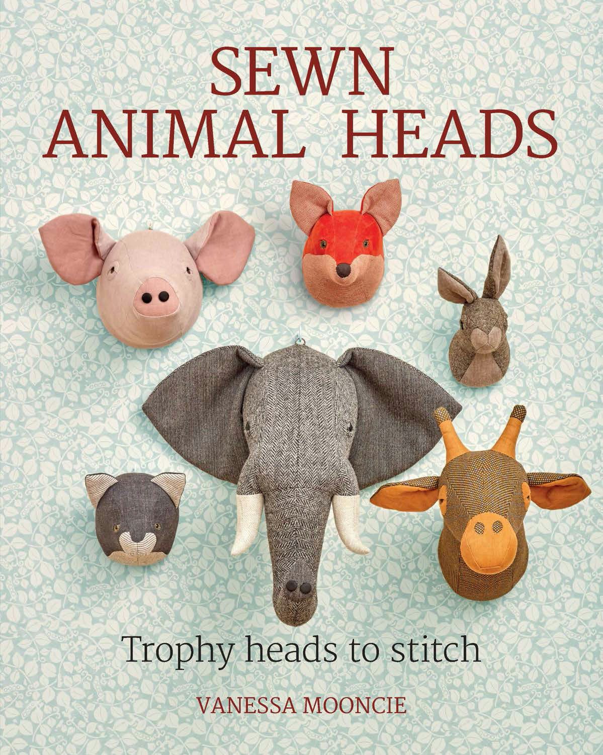 Book cover image for Sewn Animal Heads ISBN: 9781784943646