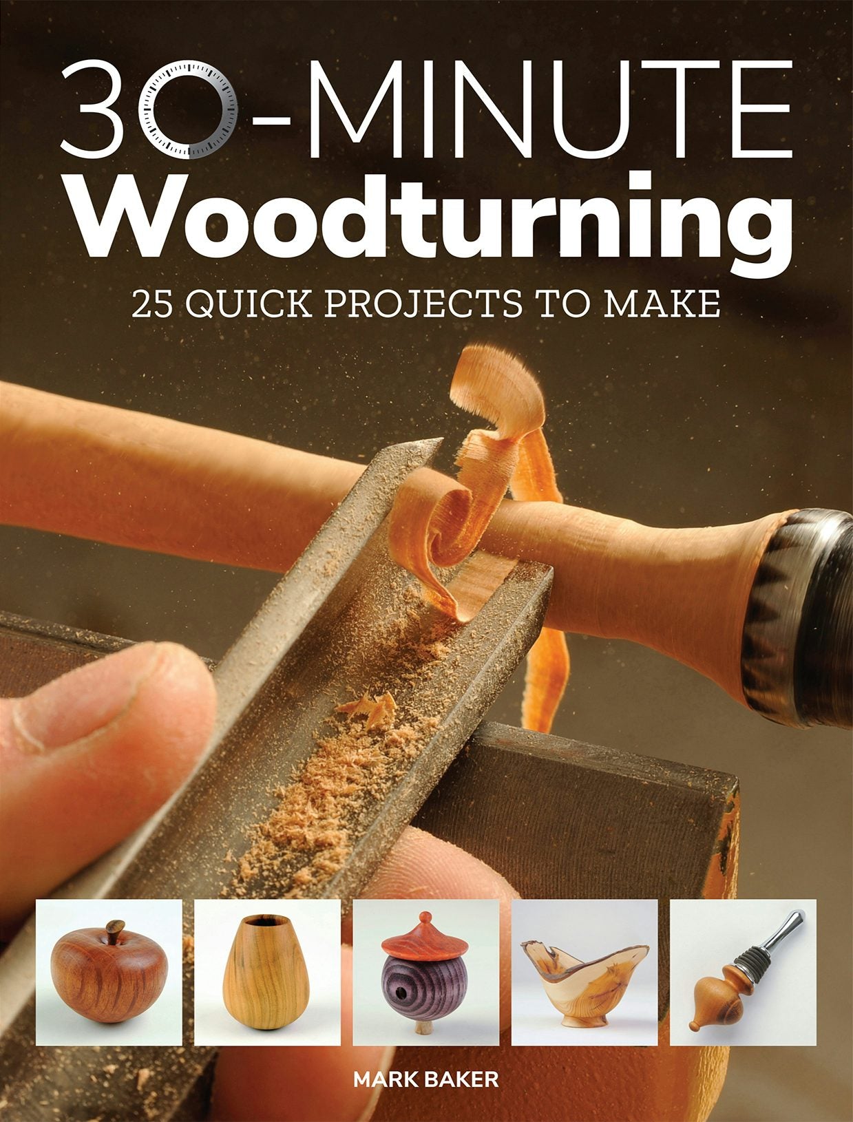 Book cover image for 30-Minute Woodturning ISBN: 9781784943981