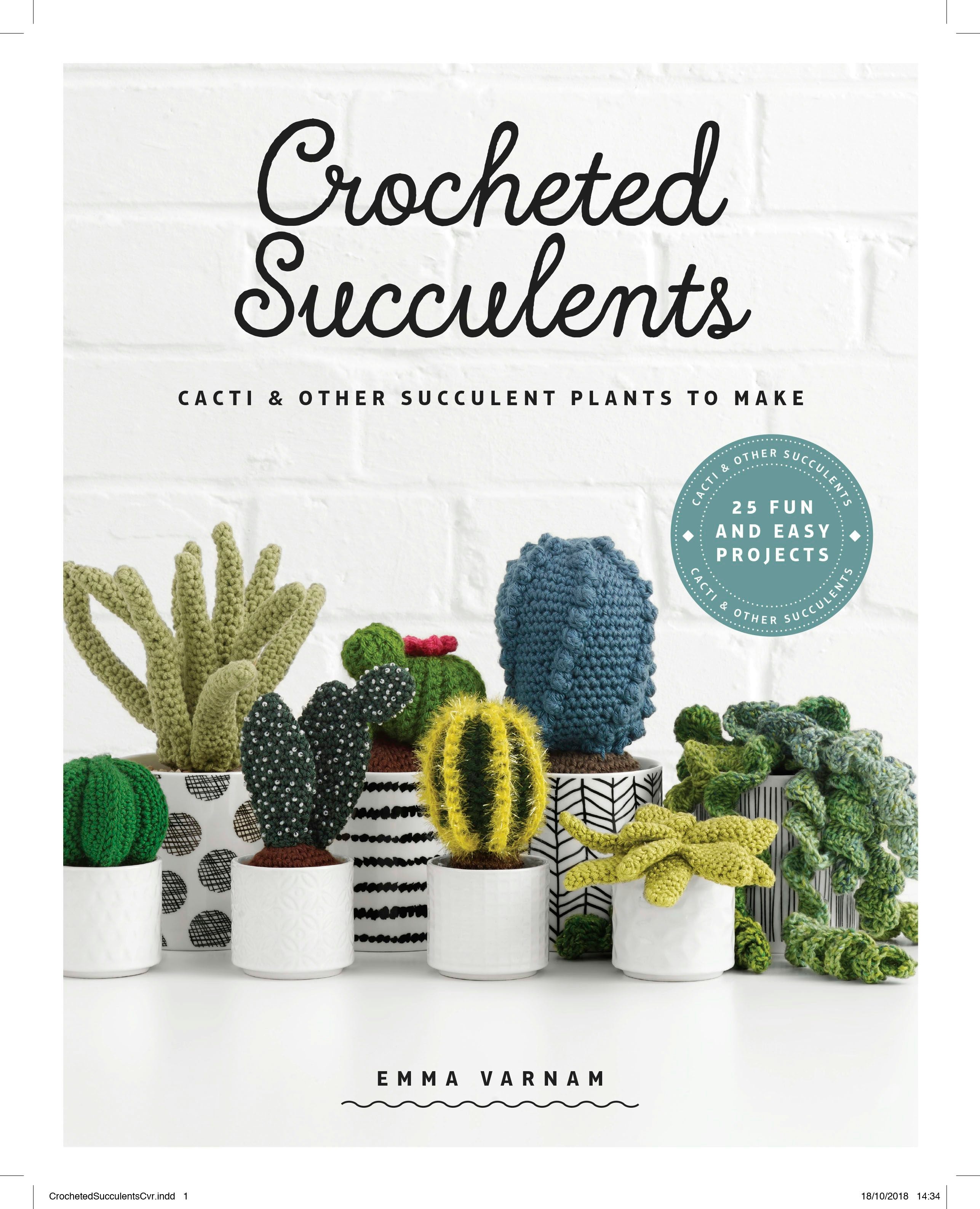 Book cover image for Crocheted Succulents ISBN: 9781784945046