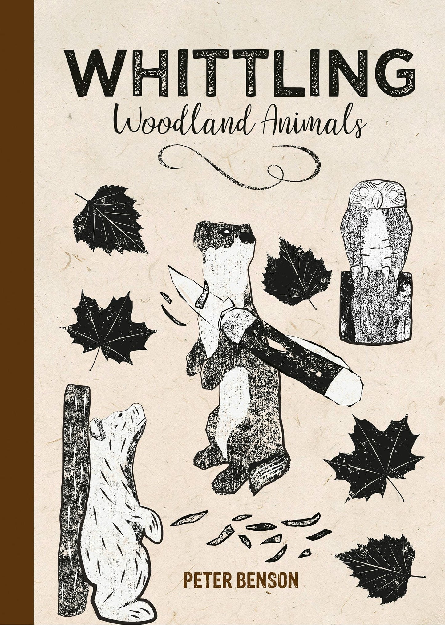 Book cover image for Whittling Woodland Animals ISBN: 9781784946586