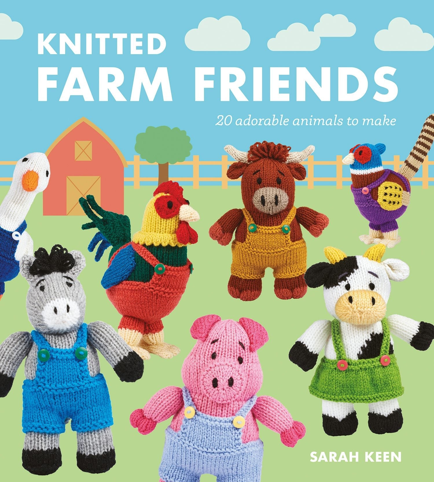 Book cover image for Knitted Farm Friends ISBN: 9781784946715