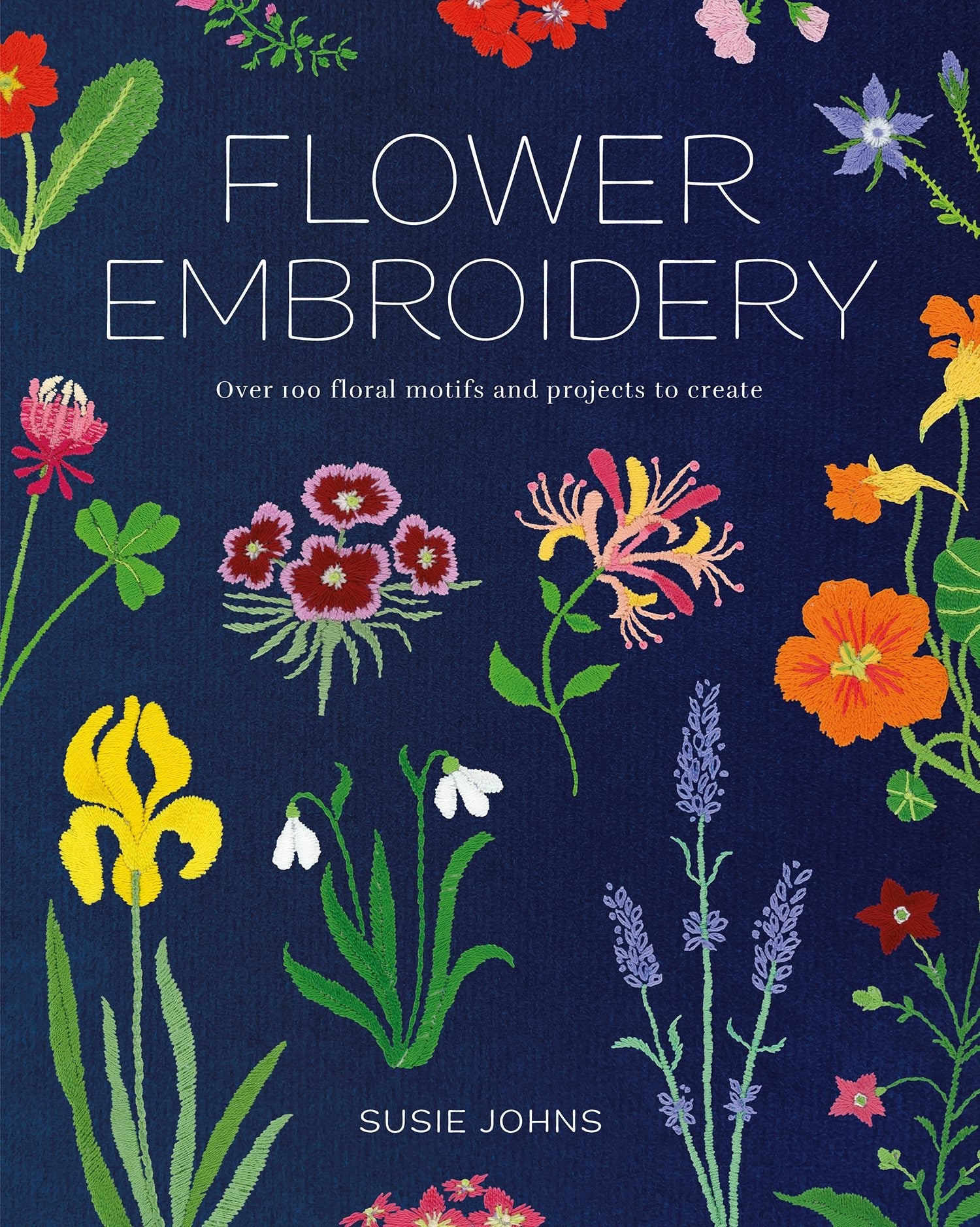 Book cover image for Flower Embroidery ISBN: 9781784946814