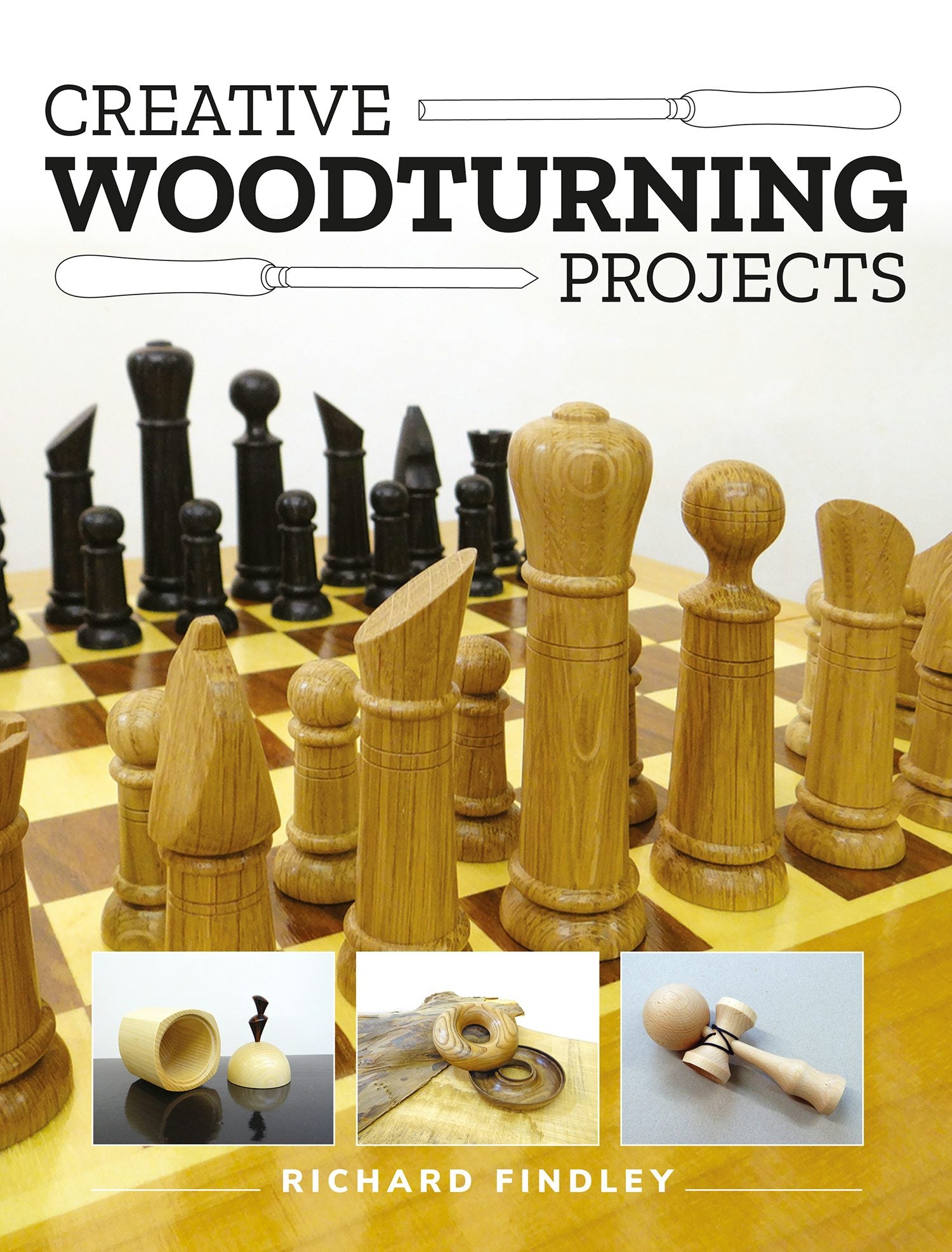 Book cover image for Creative Woodturning Projects ISBN: 9781784946869