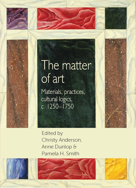Book cover image for The matter of art ISBN: 9781784992828