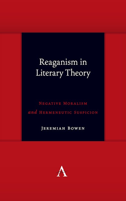 Book cover image for Reaganism in Literary Theory ISBN: 9781785272783