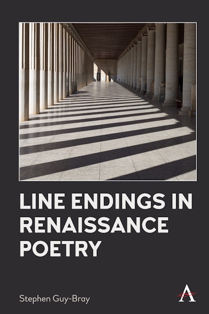 Book cover image for Line Endings in Renaissance Poetry ISBN: 9781785279096