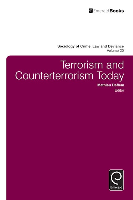Book cover image for Terrorism and Counterterrorism Today ISBN: 9781785601910