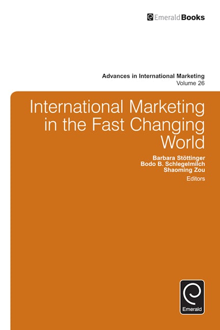 Book cover image for International Marketing in the Fast Changing World ISBN: 9781785602337