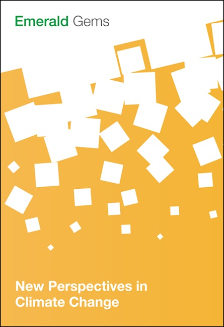 Book cover image for New Perspectives in Climate Change ISBN: 9781785608797