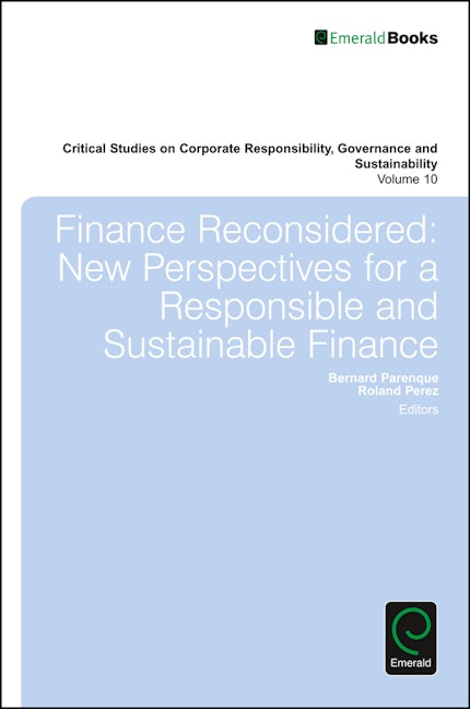 Book cover image for Finance Reconsidered ISBN: 9781785609800