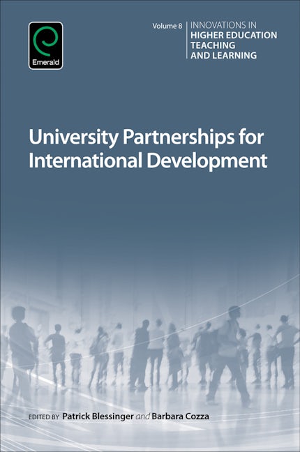 Book cover image for University Partnerships for International Development ISBN: 9781786353023