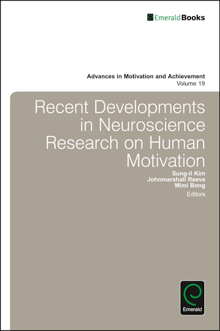 Book cover image for Recent Developments in Neuroscience Research on Human Motivation ISBN: 9781786354747