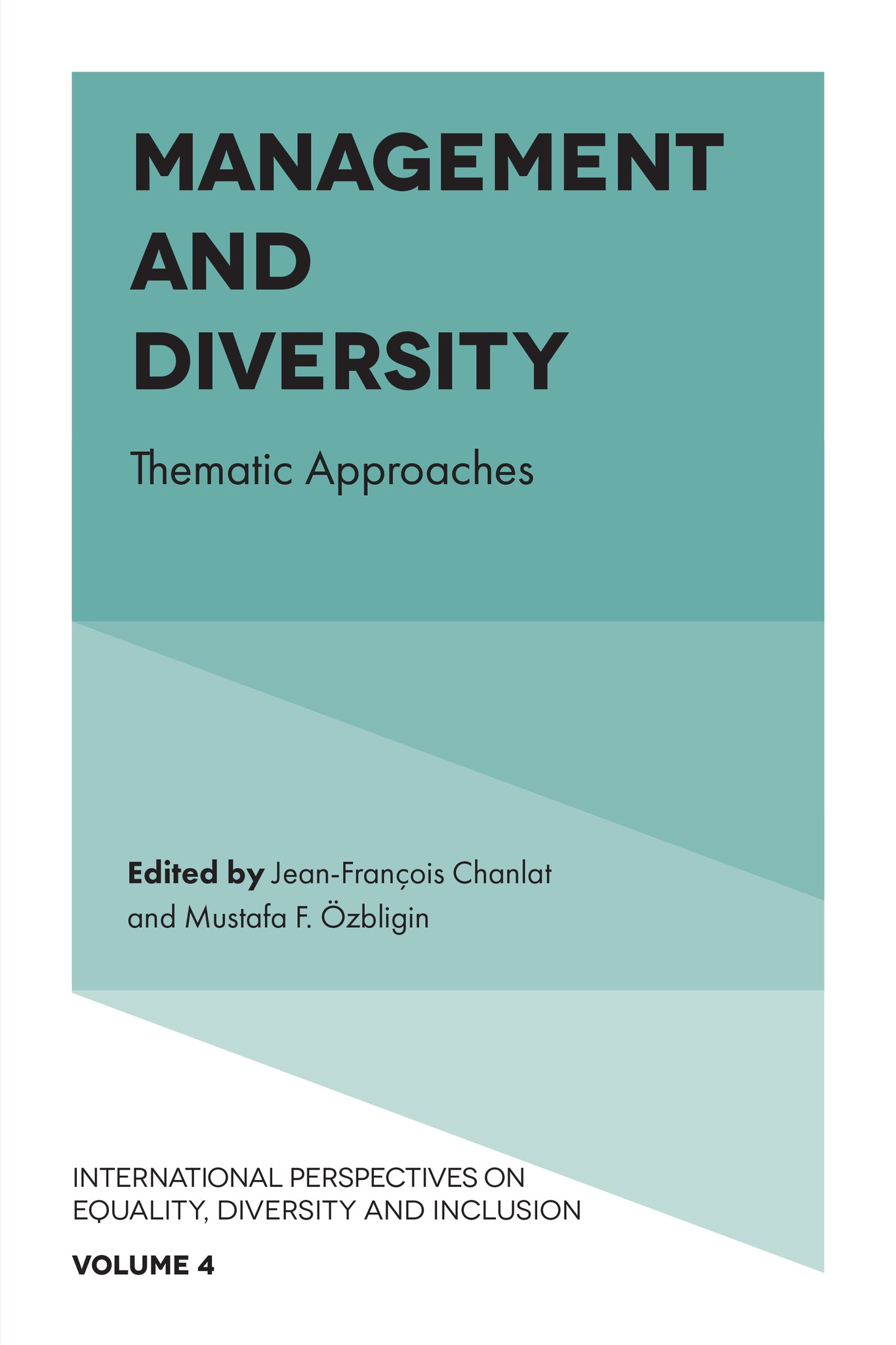 Cover image for Management and Diversity ISBN 9781786354907