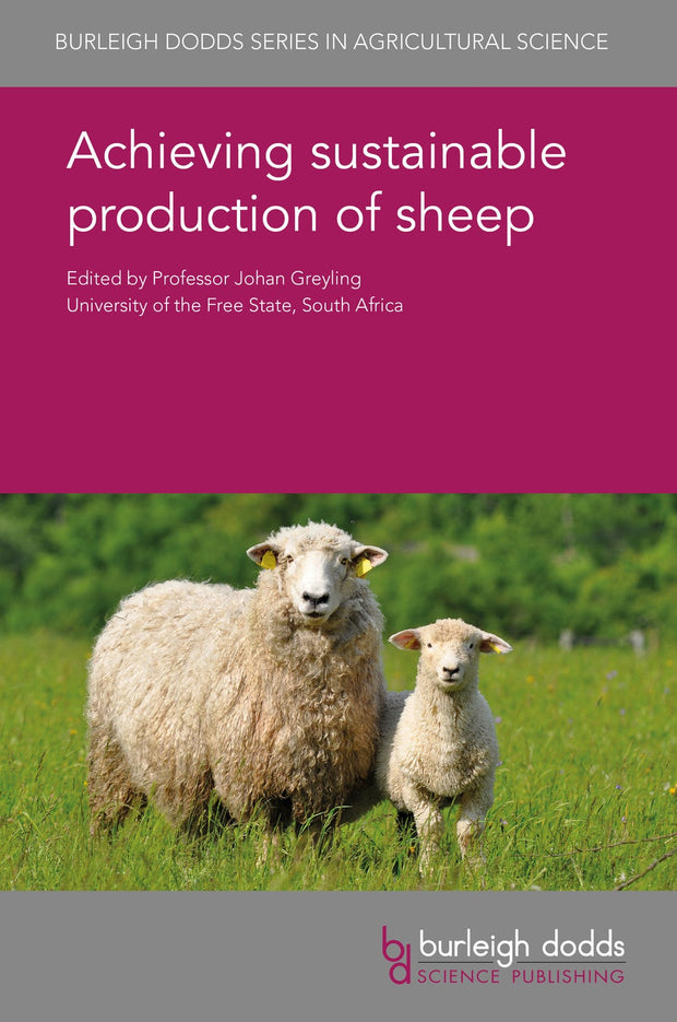 Cover image for Achieving sustainable production of sheep, isbn: 9781786760876