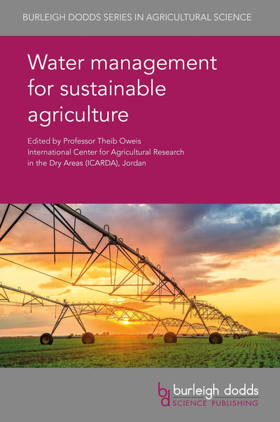 Cover image for Water management for sustainable agriculture, isbn: 9781786761798