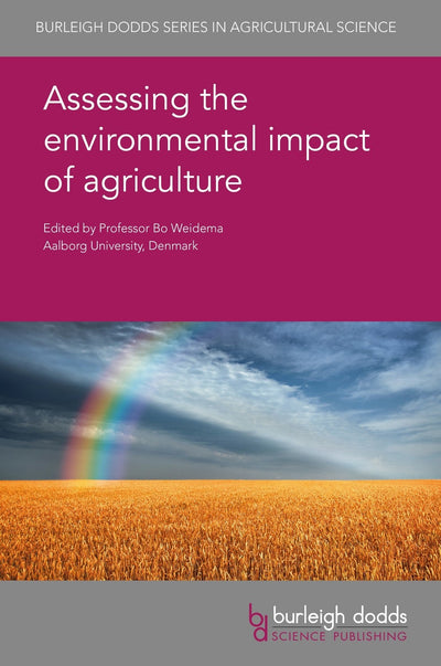 Cover image for Assessing the environmental impact of agriculture, isbn: 9781786762313