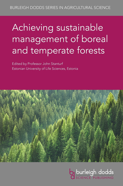 Cover image for Achieving sustainable management of boreal and temperate forests, isbn: 9781786762955