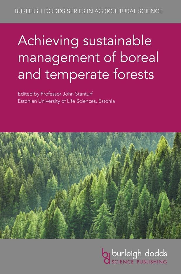 Cover image for Achieving sustainable management of boreal and temperate forests, isbn: 9781786762955