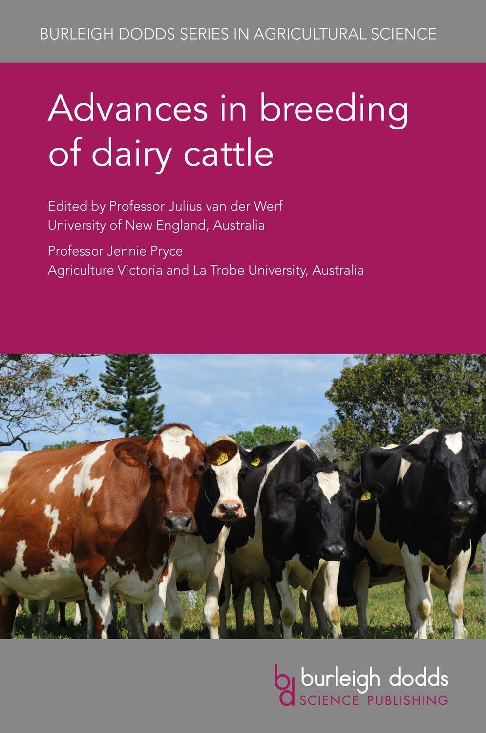Book cover image for Advances in breeding of dairy cattle ISBN: 9781786762962