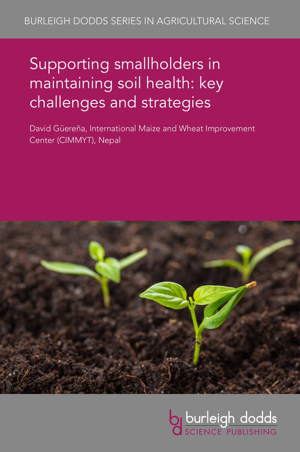 Book cover image for Supporting smallholders in maintaining soil health: key challenges and strategies ISBN: 9781786764171