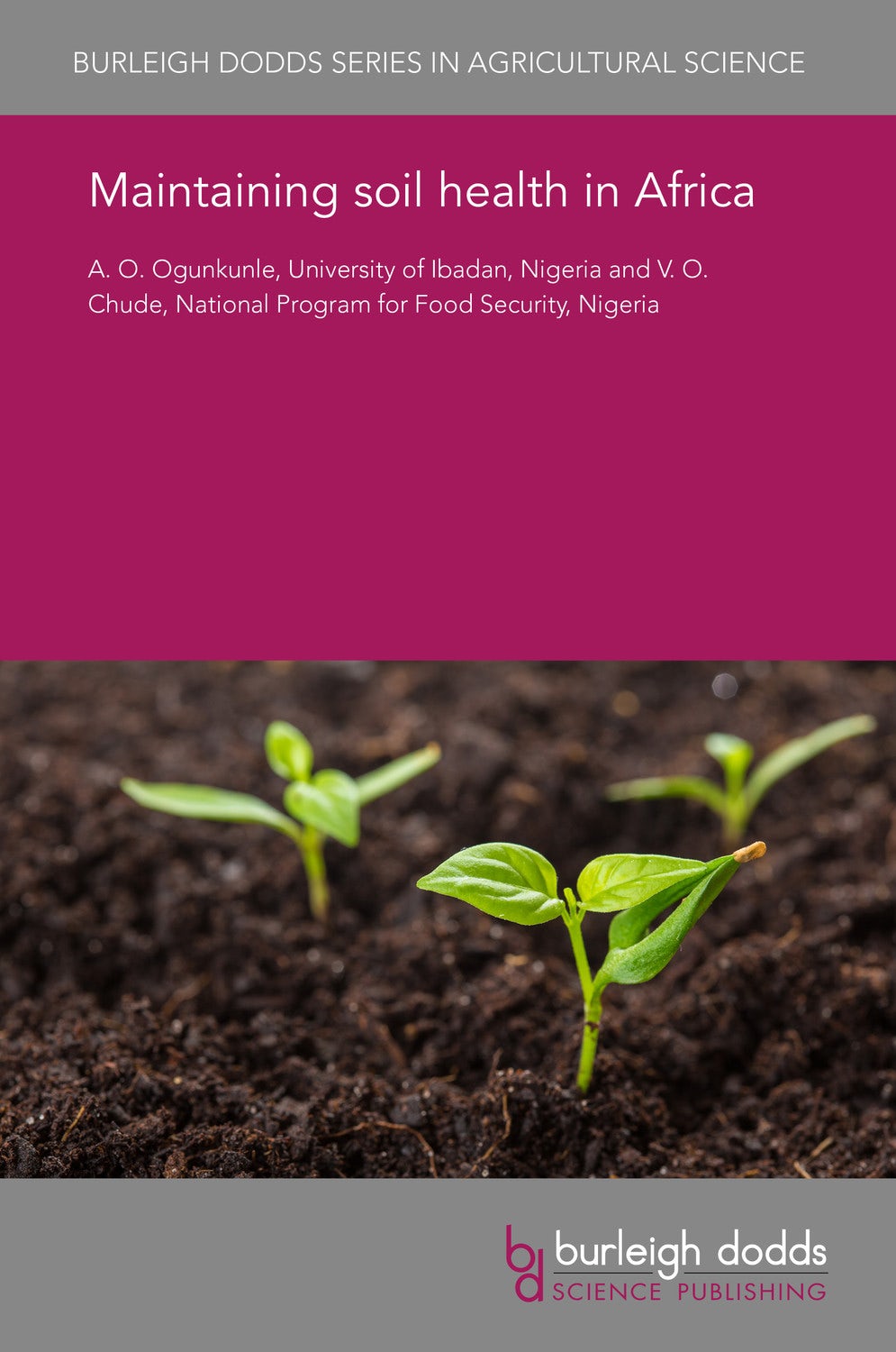 Book cover image for Maintaining soil health in Africa ISBN: 9781786764188