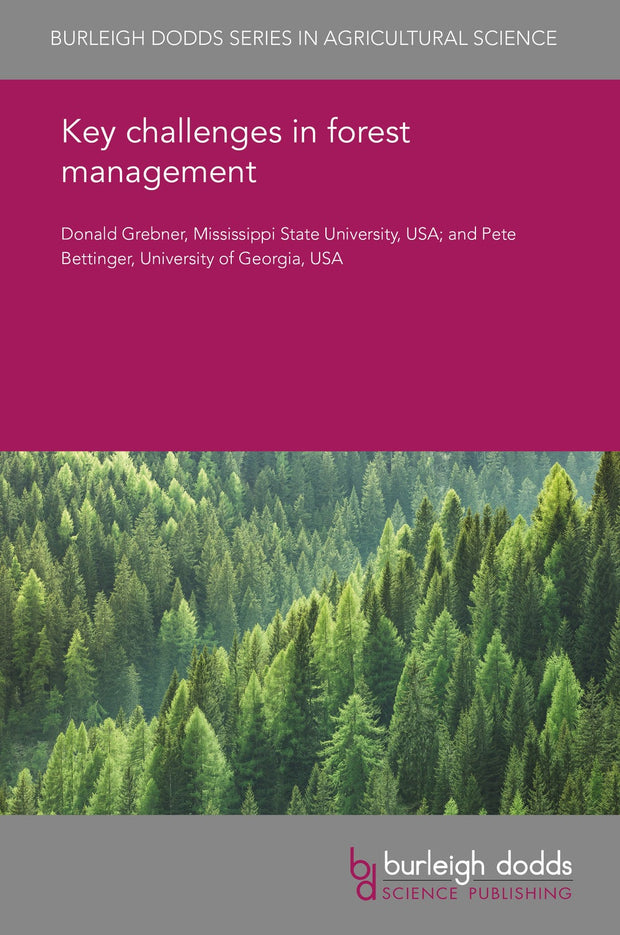 Cover image for Key challenges in forest management, isbn: 9781786764997