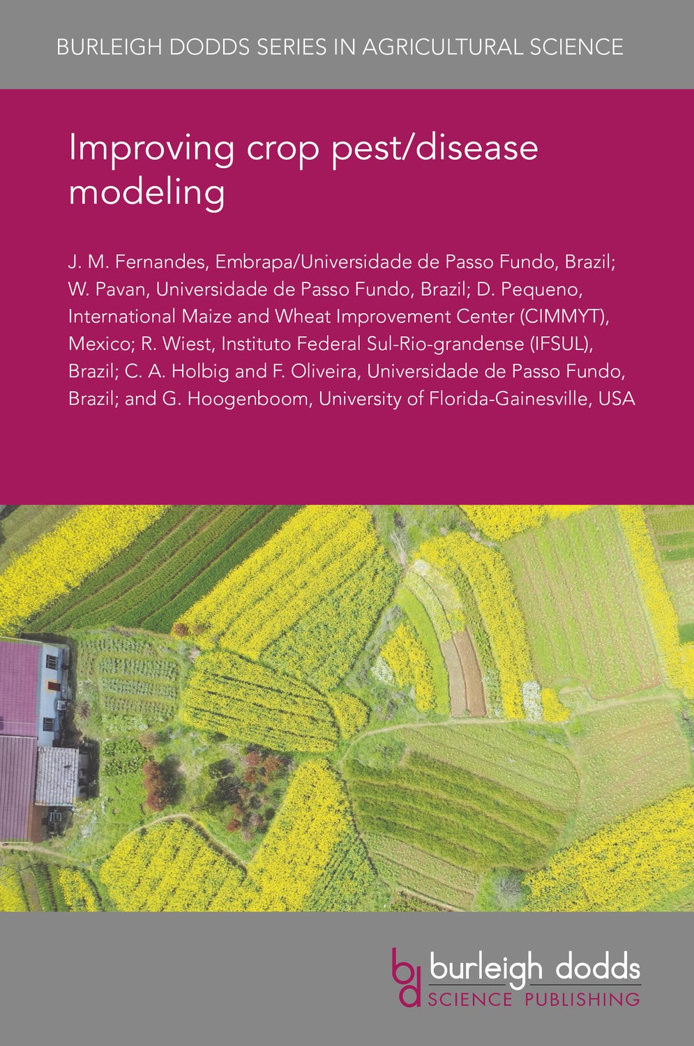 Book cover image for Improving crop pest/disease modeling ISBN: 9781786765161