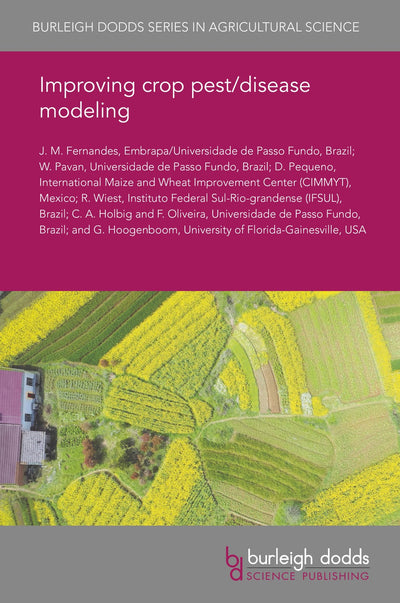 Cover image for Improving crop pest/disease modeling, isbn: 9781786765161