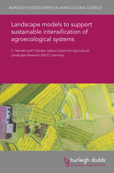 Cover image for Landscape models to support sustainable intensification of agroecological systems, isbn: 9781786765239