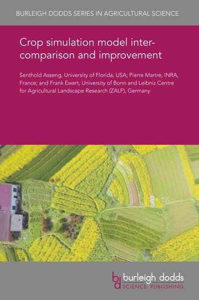 Cover image for Crop simulation model inter-comparison and improvement, isbn: 9781786765277