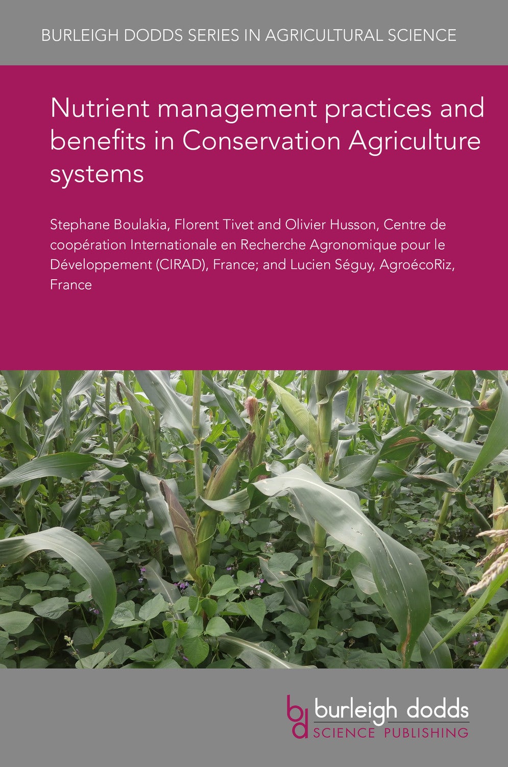 Book cover image for Nutrient management practices and benefits in Conservation Agriculture systems ISBN: 9781786765901
