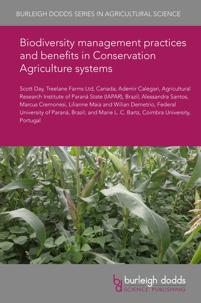 Cover image for Biodiversity management practices and benefits in Conservation Agriculture systems, isbn: 9781786765932