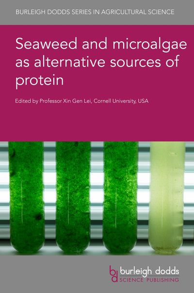 Cover image for Seaweed and microalgae as alternative sources of protein, isbn: 9781786766236