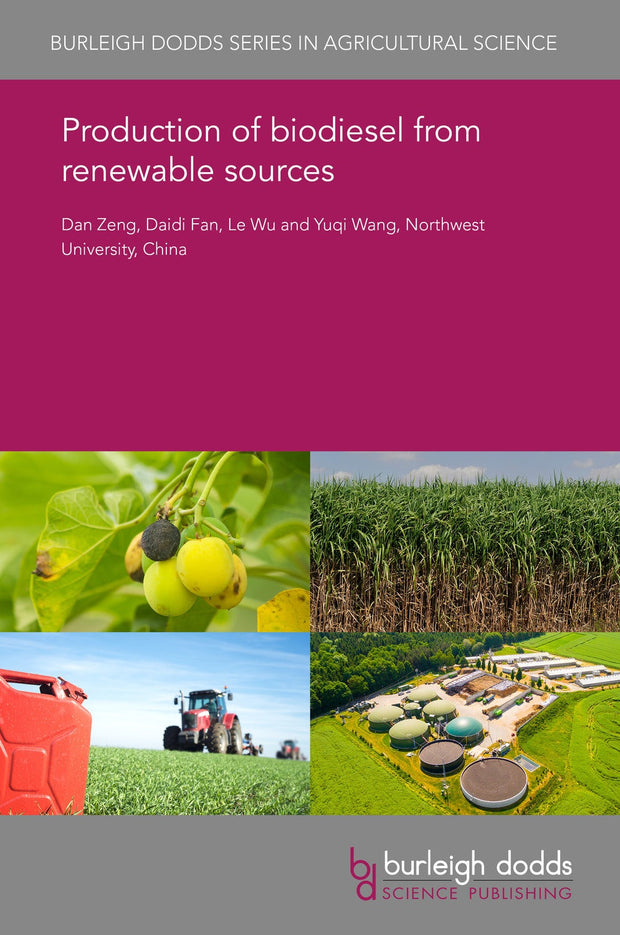 Cover image for Production of biodiesel from renewable sources, isbn: 9781786766274