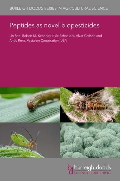 Cover image for Peptides as novel biopesticides, isbn: 9781786767097