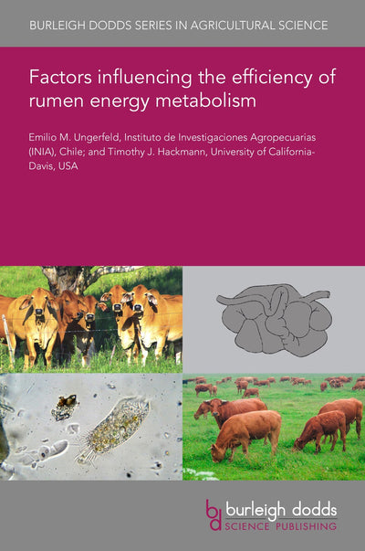 Cover image for Factors influencing the efficiency of rumen energy metabolism, isbn: 9781786767110