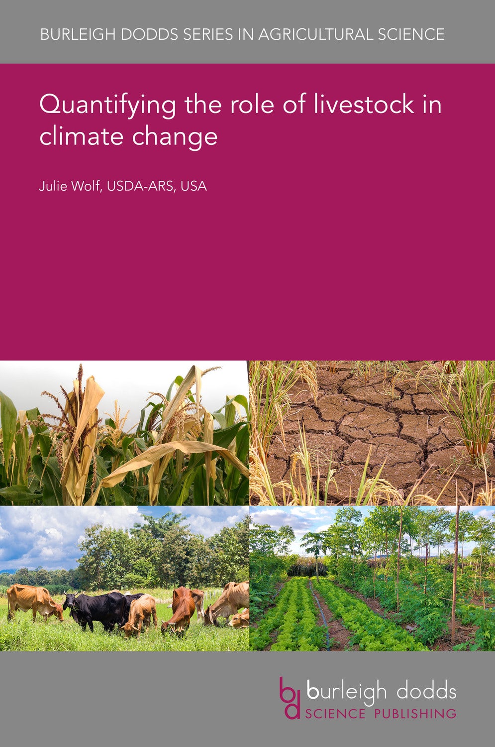 Book cover image for Quantifying the role of livestock in climate change ISBN: 9781786767394