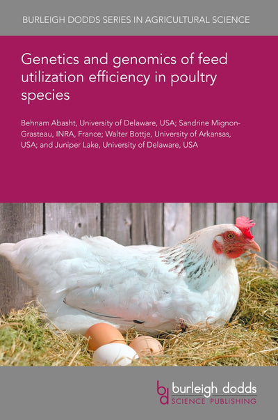 Cover image for Genetics and genomics of feed utilization efficiency in poultry species, isbn: 9781786767769