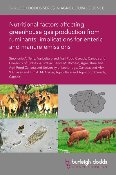 Cover image for Nutritional factors affecting greenhouse gas production from ruminants: implications for enteric and manure emissions, isbn: 9781786768049