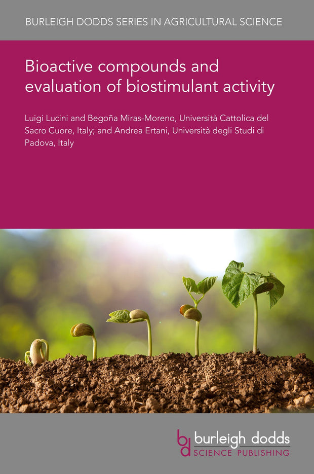 Cover image for Bioactive compounds and evaluation of biostimulant activity, isbn: 9781786768254