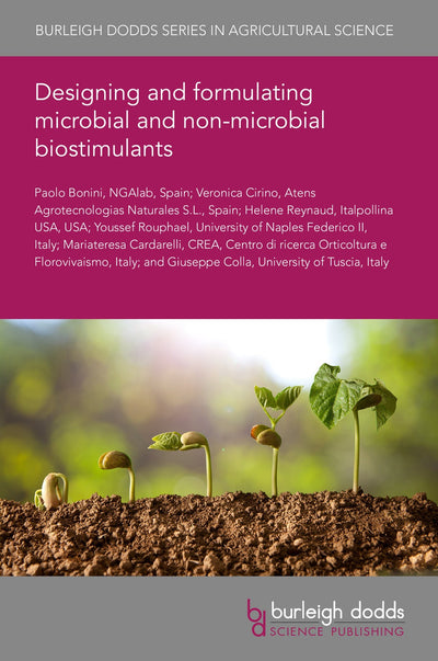 Cover image for Designing and formulating microbial and non-microbial biostimulants, isbn: 9781786768322