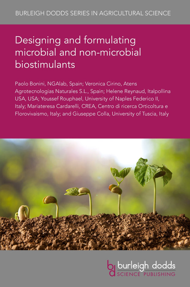Cover image for Designing and formulating microbial and non-microbial biostimulants, isbn: 9781786768322