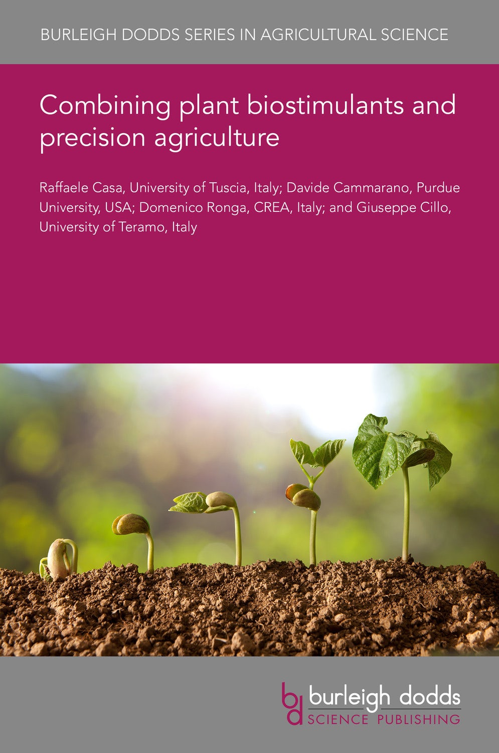 Book cover image for Combining plant biostimulants and precision agriculture ISBN: 9781786768346